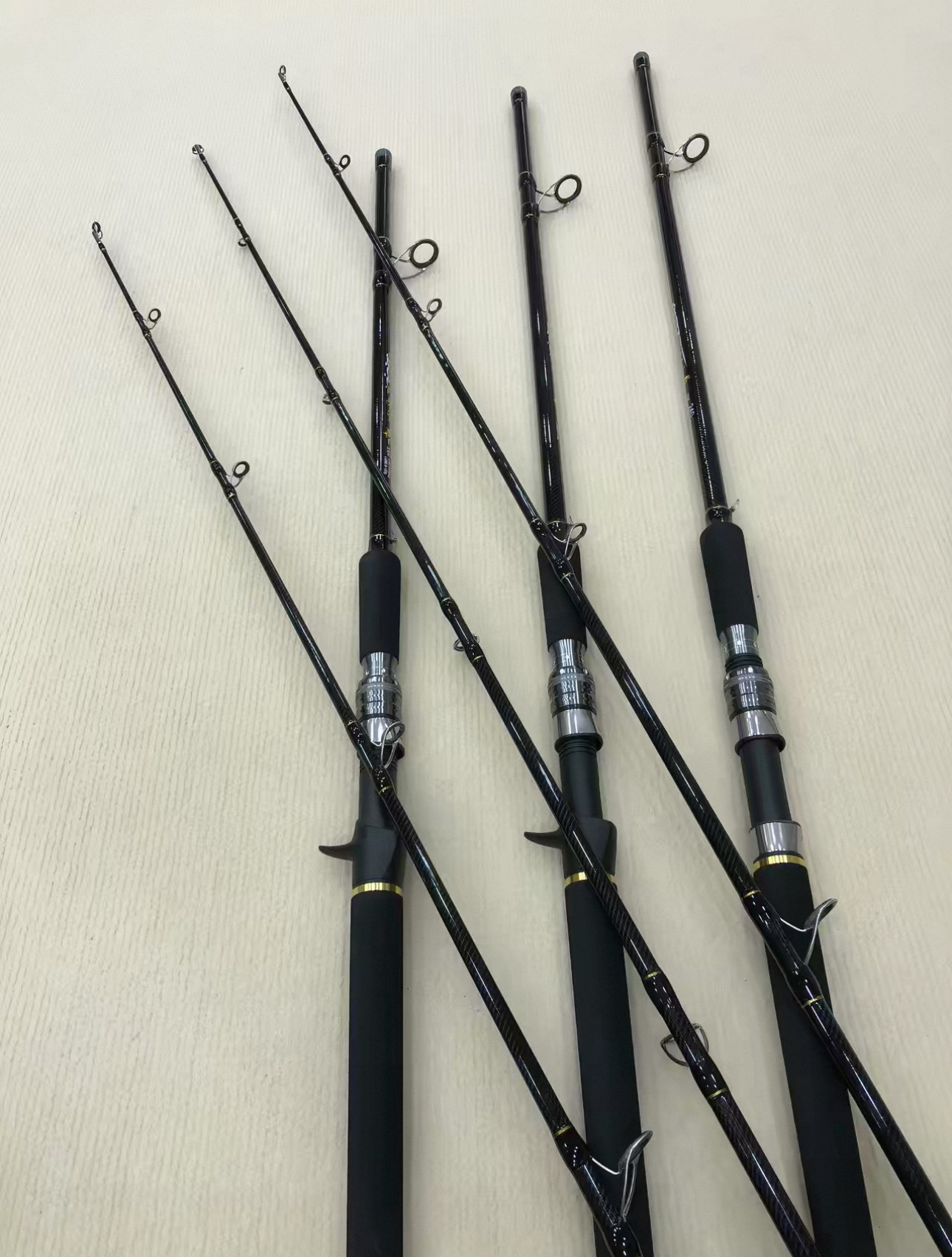 New Luya Rod Super Hard Anchorable Fish Straight Handle Gun Handle